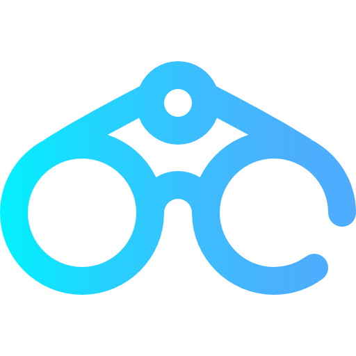 双眼鏡 Super Basic Omission Gradient icon