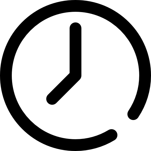 wanduhr Super Basic Omission Outline icon