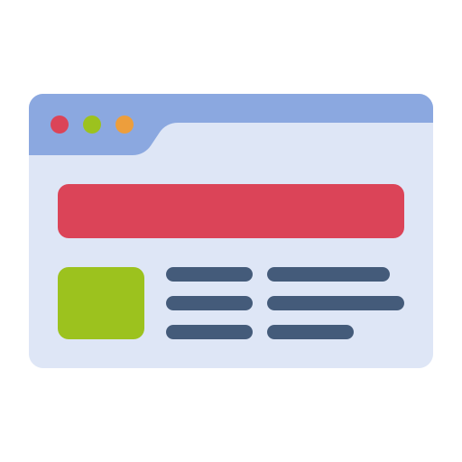 diseño de páginas web Generic Flat icono