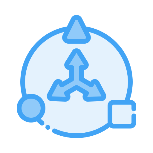 Transform Generic Blue icon