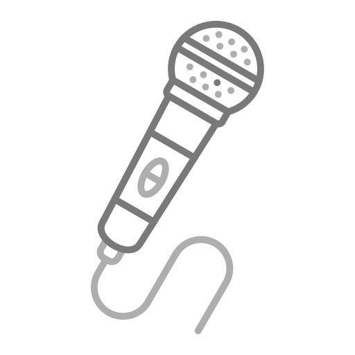 mikrofon Generic Grey icon