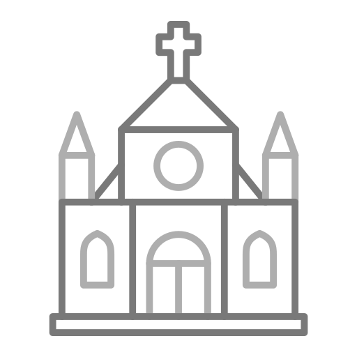 教会 Generic Grey icon
