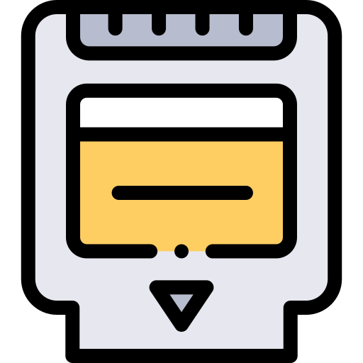 spielkassette Detailed Rounded Lineal color icon