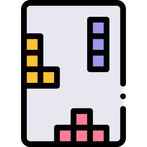 Blocks Detailed Rounded Lineal color icon