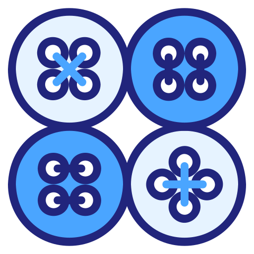 knop Generic Blue icoon