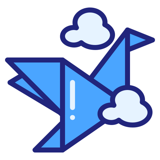 Origami Generic Blue icon
