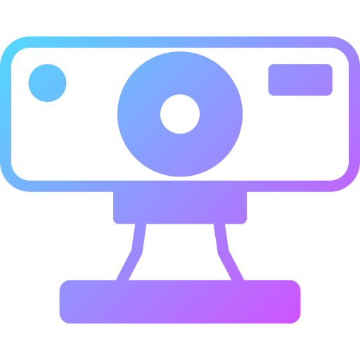 ウェブカメラ Generic Flat Gradient icon
