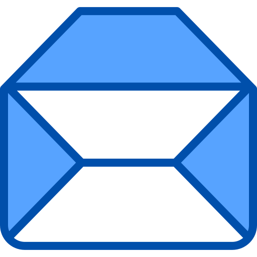이메일 Generic Blue icon