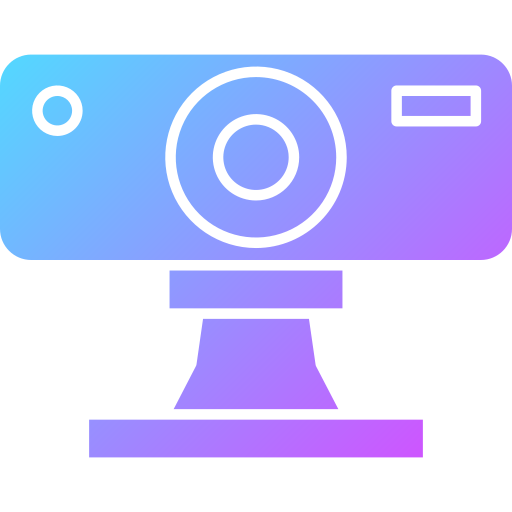 webcam Generic Flat Gradient icona
