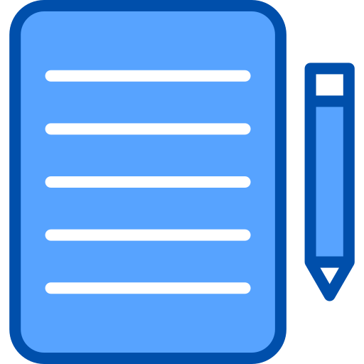 document Generic Blue icoon