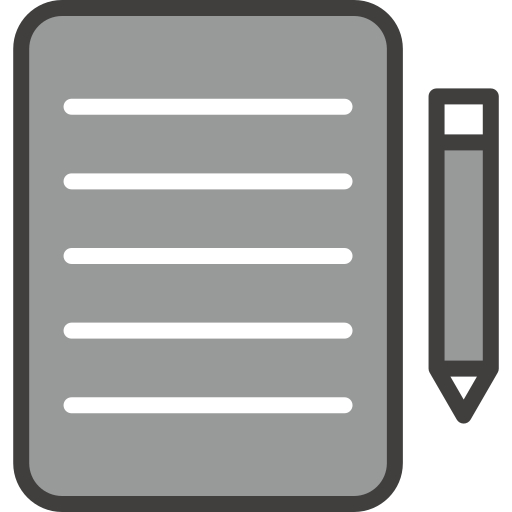 書類 Generic Grey icon