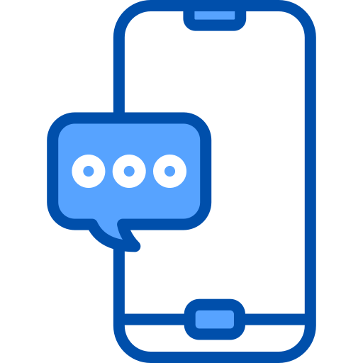 Smartphone Generic Blue icon