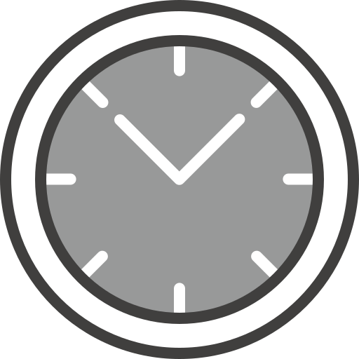 시간 Generic Grey icon