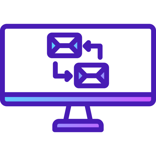 monitor Generic Lineal Color Gradient ikona