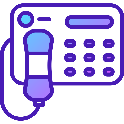 telefoon Generic Lineal Color Gradient icoon