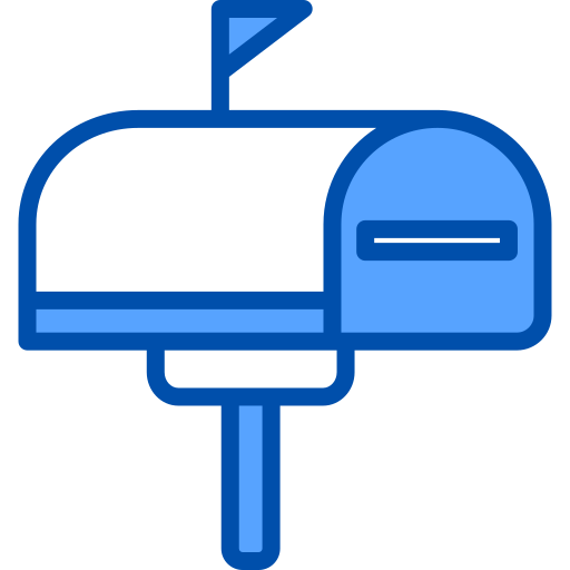 メールボックス Generic Blue icon