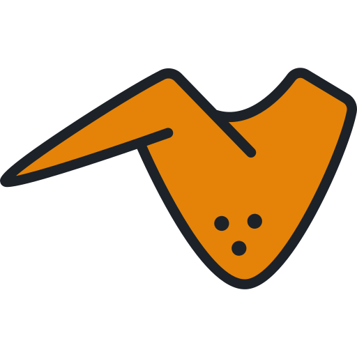 Chicken wings Generic Outline Color icon