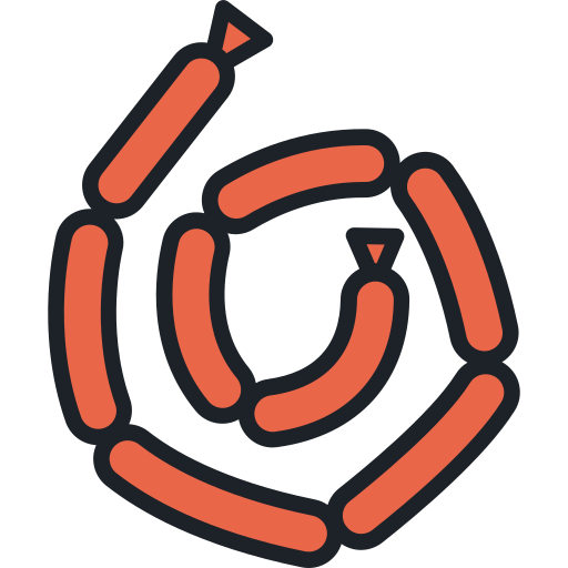 Sausages Generic Outline Color icon