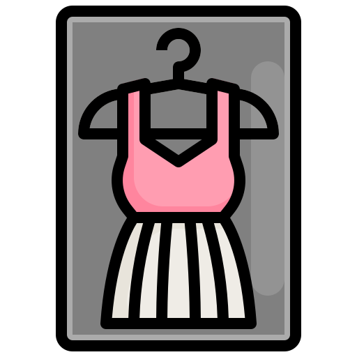 Dressing room Generic Outline Color icon