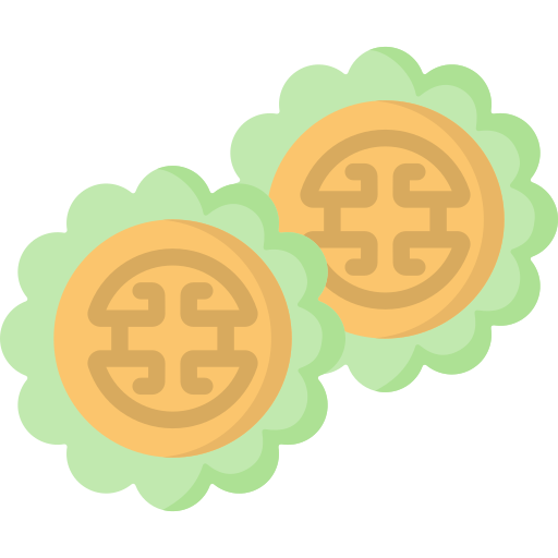 Moon cake Special Flat icon