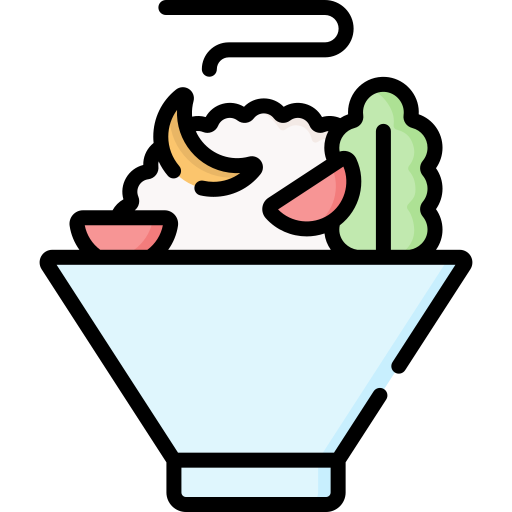 Poke bowl Special Lineal color icon