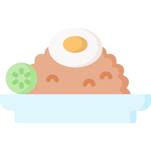 Fried rice Special Flat icon