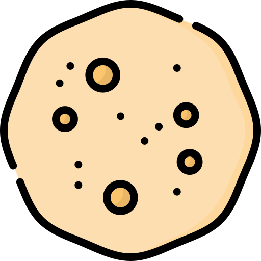 Chapati Special Lineal color icon