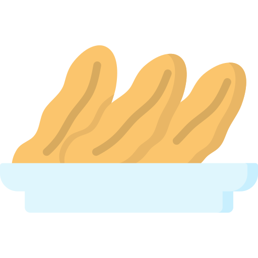 frittierte banane Special Flat icon