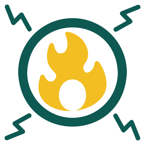alarma de incendios Generic Mixed icono
