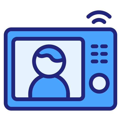 gegensprechanlage Generic Blue icon