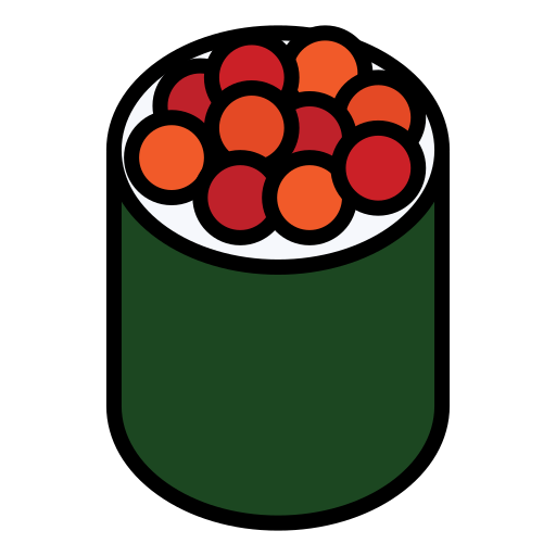 寿司 Generic Outline Color icon