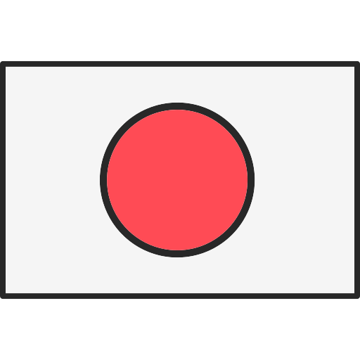 Japan Generic Outline Color icon