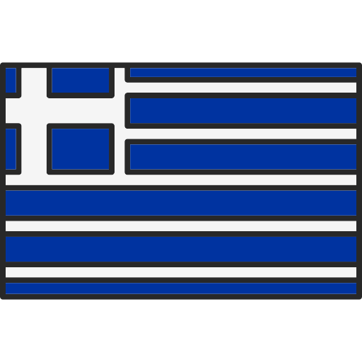 ギリシャ Generic Outline Color icon