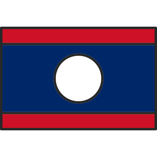 Laos Generic Outline Color icon