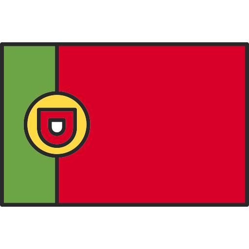 포르투갈 Generic Outline Color icon