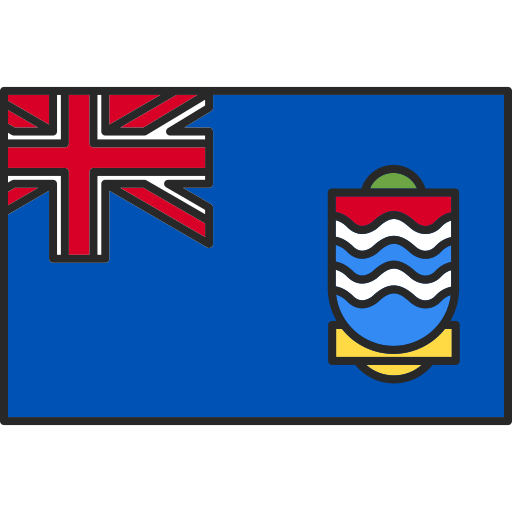 Îles caïmans Generic Outline Color Icône