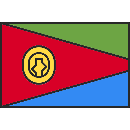 eritrea Generic Outline Color icoon