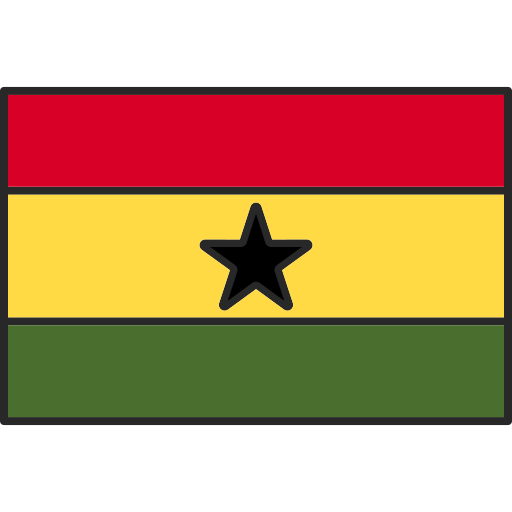 ghana Generic Outline Color ikona