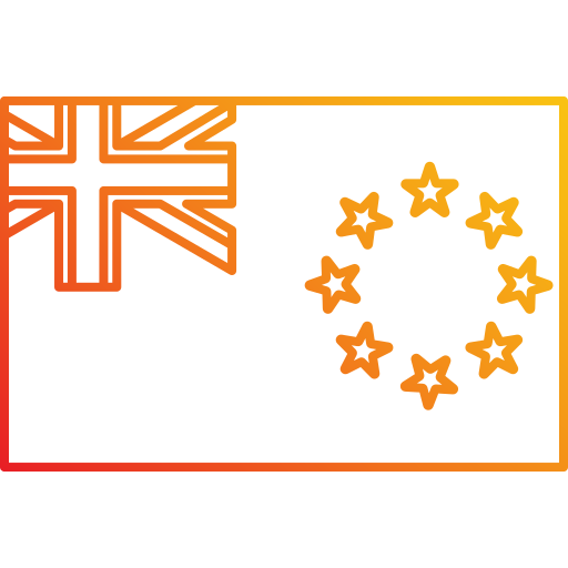 Cook islands Generic Gradient icon