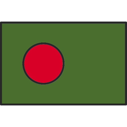방글라데시 Generic Outline Color icon