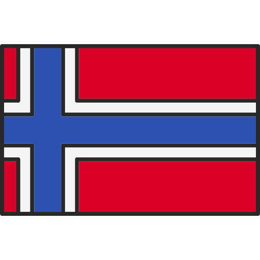 norwegia Generic Outline Color ikona
