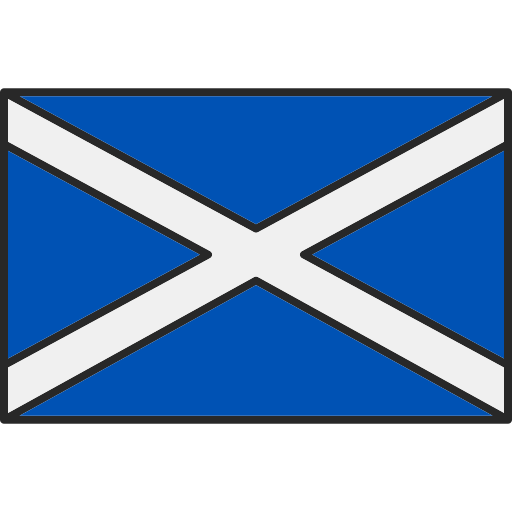 szkocja Generic Outline Color ikona