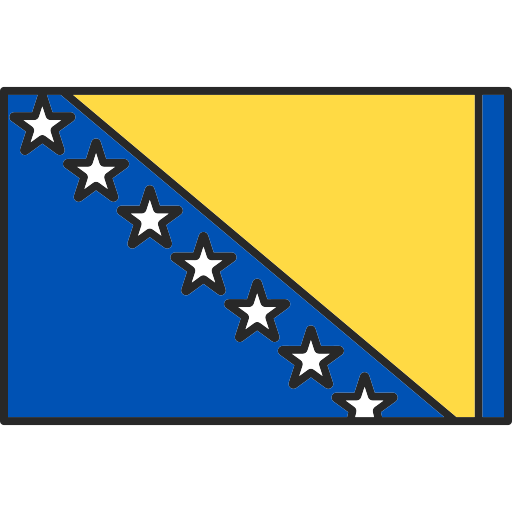 Bosnia and herzegovina Generic Outline Color icon