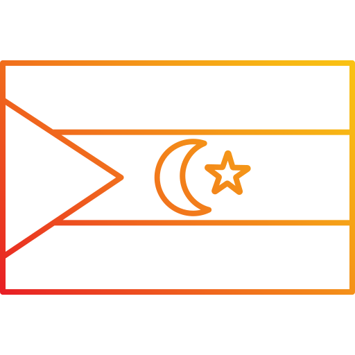 république arabe sahraouie démocratique Generic Gradient Icône