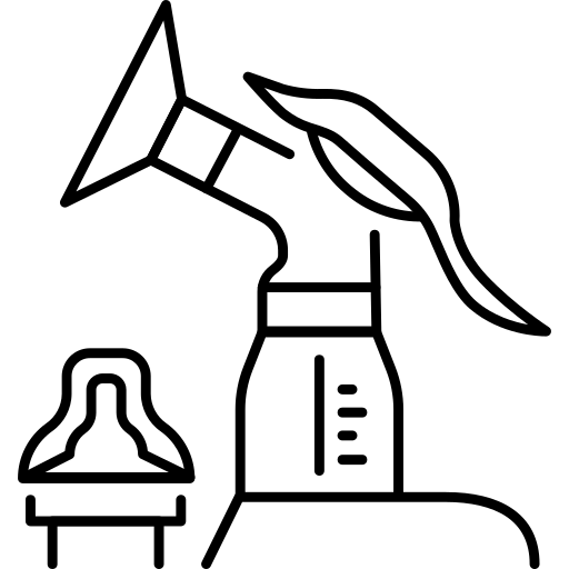 Breast pump Generic Detailed Outline icon