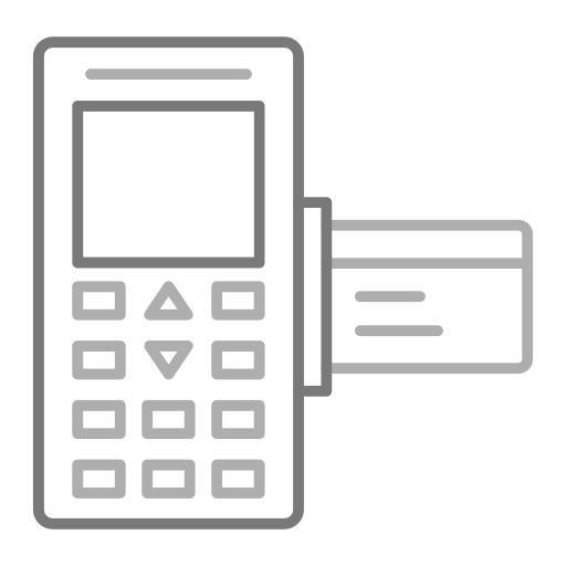 Payment terminal Generic Grey icon