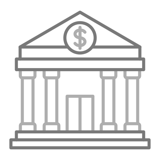 Bank Generic Grey icon