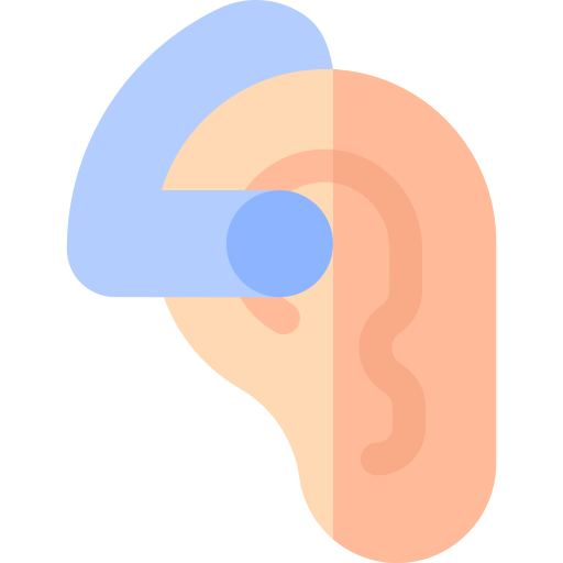 aparat słuchowy Basic Rounded Flat ikona