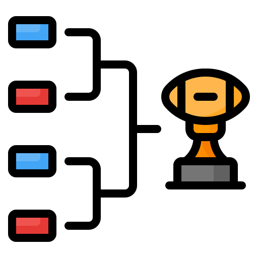 Tournament Generic Outline Color icon