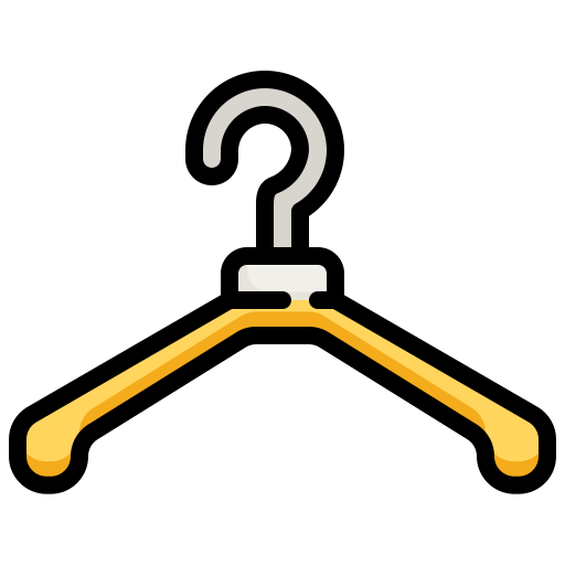Cloth hanger Generic Outline Color icon